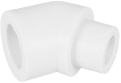 Угольник полипропиленовый 45° d25мм внутренняя-наружная пайка