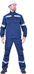 Костюм летний СТАРАТЕЛЬ Кос 507 муж куртка+брюки (синий+василек) р.48-50/170-176