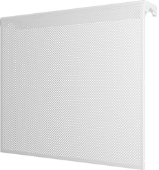 Экран радиаторный перфорированный,690x610x140,7-ми секционный,сталь,белый