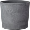 Кашпо бетонное Кедр d22см h22см v5,8л, серый