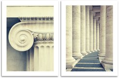 Набор постеров 30х40 Колонны 2шт