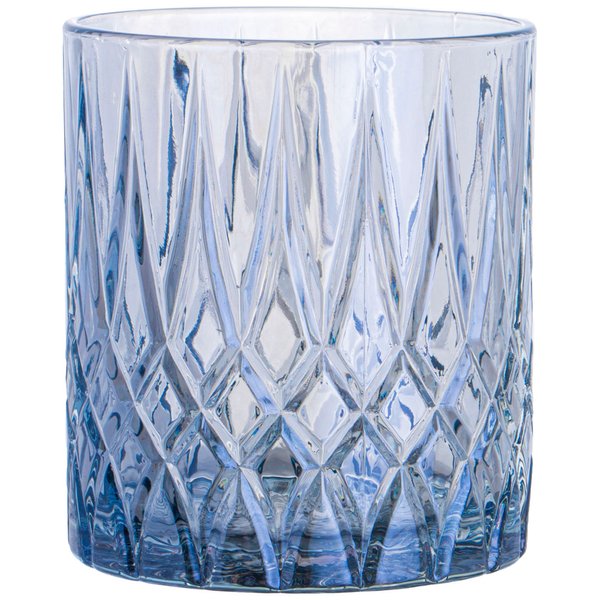 Набор стаканов Lefard Diamant Blue 310мл 4шт низкие, стекло