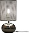 Светильник настольный декоративный под лампу Е14, 40W UML-B307 E14 SILVER/WHITE Серебристый/Белый