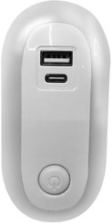 Ночник Camelion NL-267 USB+TypeC LED ночник с USB, 220V