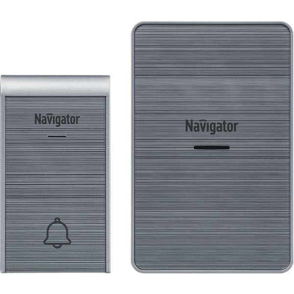 Звонок беспроводной Navigator 80 510 NDB-D-DC06-1V1-S серебро