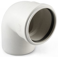 Отвод канализационный Pro Aqua Stilte Plus 110х87,5°