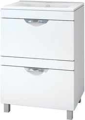 Тумба Kolombo 600 (600х460) под умывальник Melana A 3060,белый