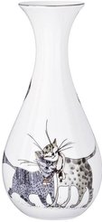 Ваза Lefard Котики фарфор белый 17см