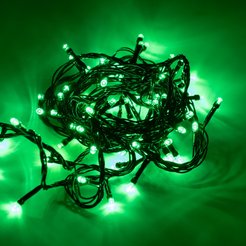 Электрогирлянда Нить внутренняя 9м 150LED зелёный SYCL-1505