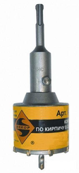 Коронка по кирпичу Энкор 68х50 SDS-plus в сборе