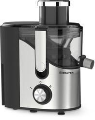 Соковыжималка центробежная BRAYER 1710BR 800Вт реверс контейнер 0.35/1.2л 