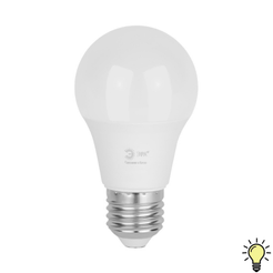 Лампочка светодиодная ЭРА GREEN LINE LED A60-12W-830-E27 GL E27 12 Вт груша теплый свет