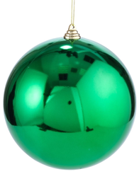 Шар 20см, зеленый, глянец, SYQA-0123310-10