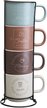Набор кружек Lefard Coffee Mania 4шт 360мл фарфор