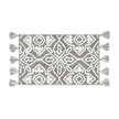 Коврик для ванной комнаты, 50x80см, микрофибра, серый, IDDIS, DT01P58i12 с кисточками