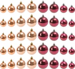 Набор шаров 40шт 4-7см фиолетовый+шампанское SYQC-012158