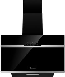 Вытяжка кухонная наклонная Leonord LEH-050-60B 45Вт 60х63х32см, черный