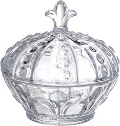 Икорница Lefard Muza Crystal 11х11,5см стекло, крышка стекло