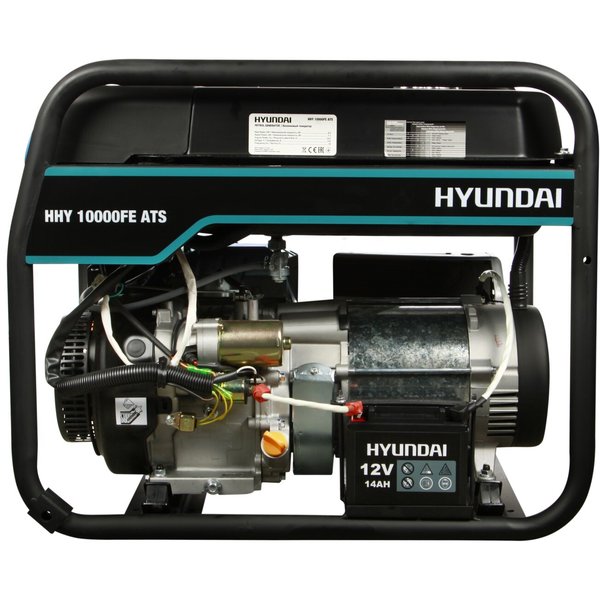 Генератор бензиновый HYUNDAI HHY 10000FE ATS 7500Вт 230В электро/ручной стартер 