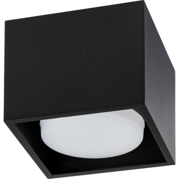 Светильник точечный накладной Ritter Arton квадрат GX53 алюминий/черный 