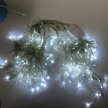 Электрогирлянда внутренняя Занавес 1,5х2м 300LED, холодный белый, контролер, прозрачный кабель