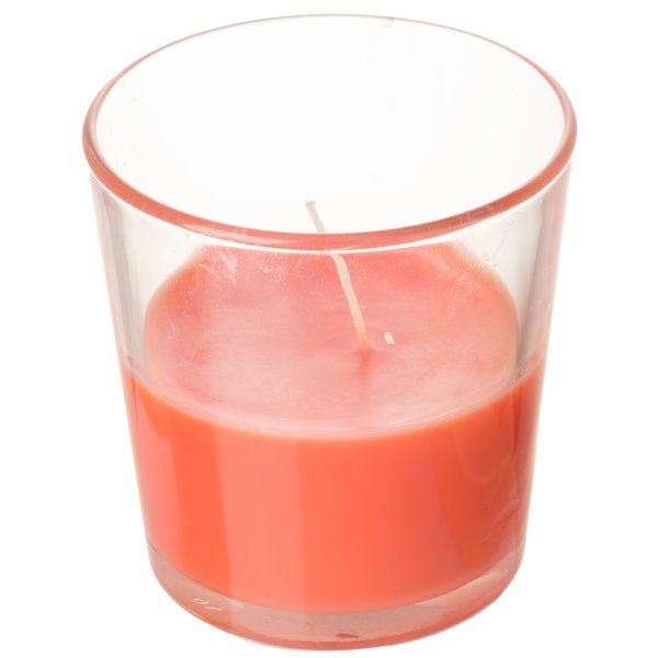Свеча в стакане ароматизированный Апельсин с бергамотом
