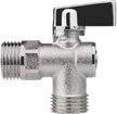 Кран латунный угловой MasterProf Compact 1/2"х1/2" наружная резьба,ручка сверху