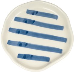 Мыльница Zenfort Ривьера, керамика, синяя полоска