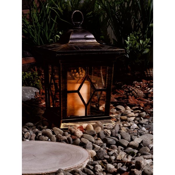 Светильник садовый подвесной Мерцающий свет USL-S-180/PT220 Bronze lantern