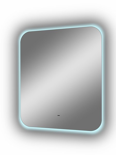 Зеркало Kler Led 60х80см с бесконтактным сенсором, нейтральная подсветка