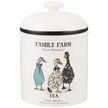 Банка д/сыпучих продуктов Lefard Family farm Tea 850мл фарфор, крышка фарфор