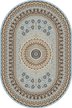 Ковер Sierra d504 blue-brown 0,6х1,0м овал