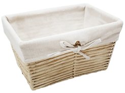 Корзинка декоративная Handy Home Paper 26х17х14см бумага/ткань, металл.каркас, бежевый
