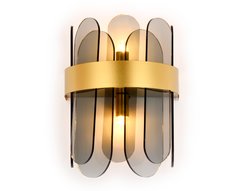 Бра Ambrella light TR5348/2 GD/SM золото/дымчатый 2хG9