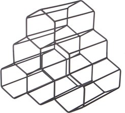 Подставка д/бутылок 27,5х20,26см черный, сталь окрашенная