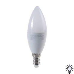Лампа светодиодная Ergolux LED-C35-11W-E14-4K свеча 11Вт E14 4500K 180-240В нейтральный свет