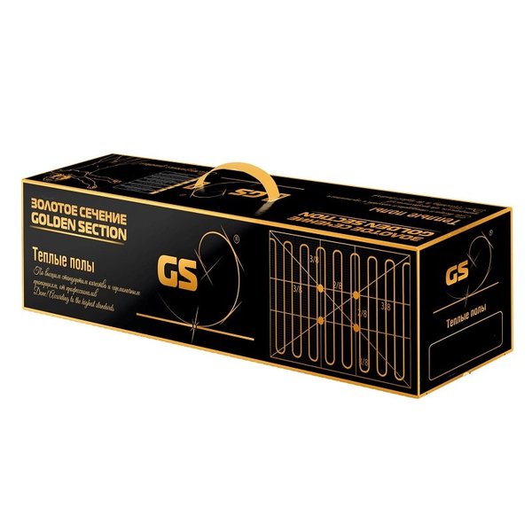 Мат для теплого пола Золотое Сечение GS-560Вт-3,5м²