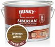 Антисептик Husky Siberian полуматовый ореховое дерево (9л)