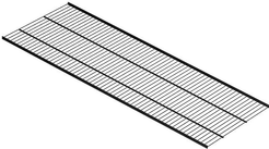 Полка сетчатая Larvij 120,6х40,6см черный