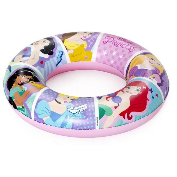 Круг надувной д/плавания Disney Princess 56см, 3-6лет 91043