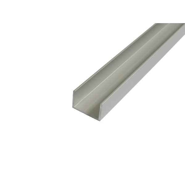 Профиль U-обр. алюминиевый 15х20х15х2 (2,0м) серебро