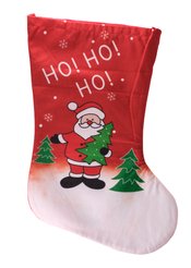 Носок рождественский 46см с Дедом Морозом SYWZB-082191