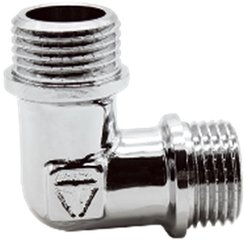 Угольник хром.1 нар/нар HLV 110093