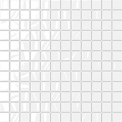 Мозаика Темари 29,8x29,8x0,35см белый глянцевый 1,06м²/уп