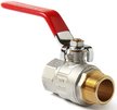 Кран латунный полнопроходной Pro Aqua 1" наружная-внутренняя резьба, ручка рычаг