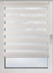 Штора рулонная День-Ночь Prakto белый 100х150/160см