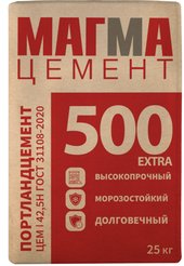 Цемент Магма ЦЕМ I 42,5Н 25кг