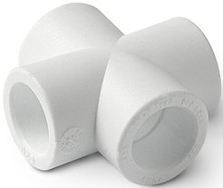 Крестовина полипропиленовая d25мм Pro Aqua