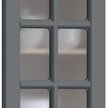 Фасад витрина Регина24 39,6х71,3х1,6см ФВ-40 Серый матовый