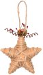 Украшение звезда 12см лён SYPMPA-112105 Украшение звезда 12см лён SYPMPA-112105